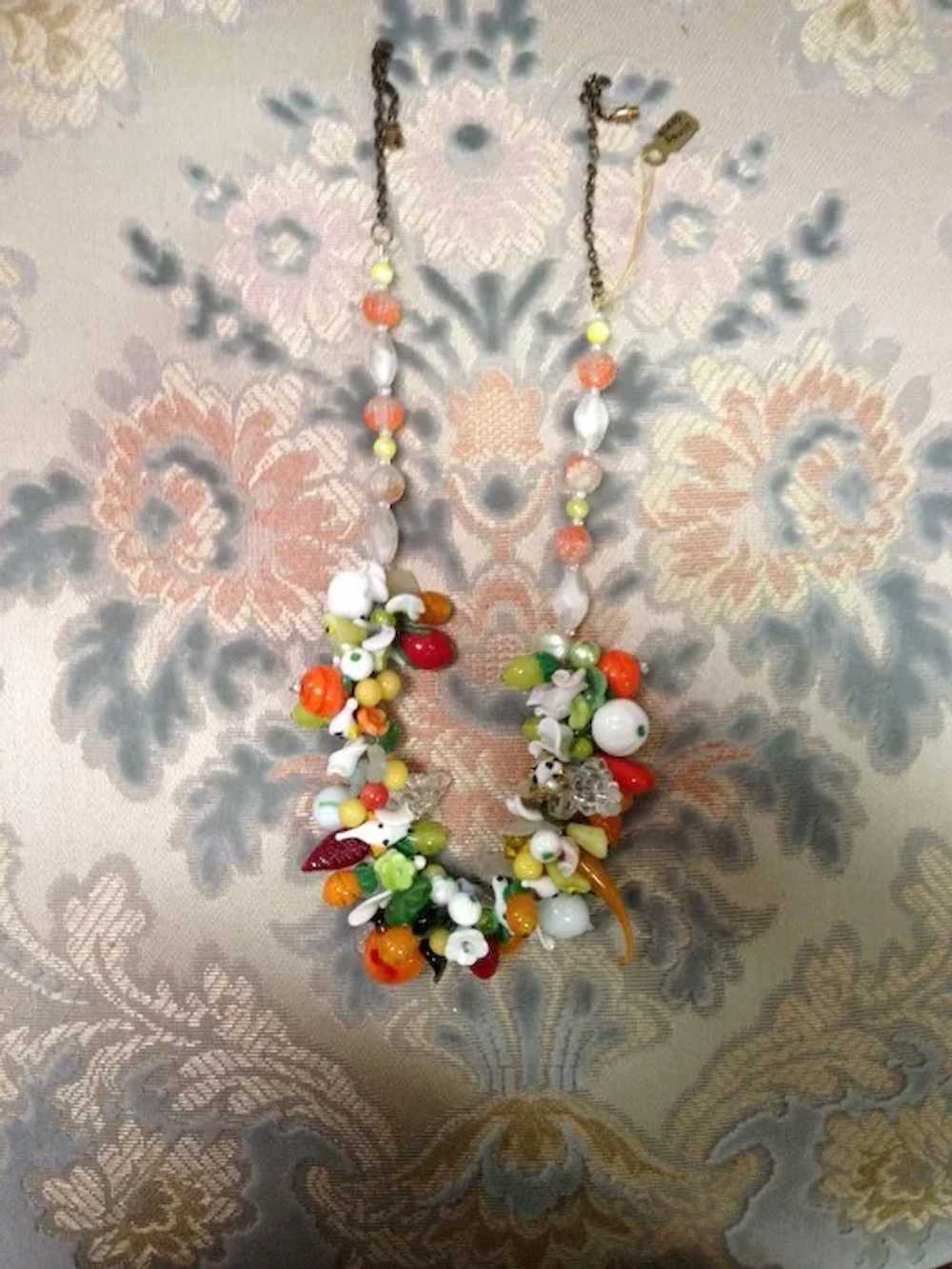 Glass Fruit Necklace - image 4