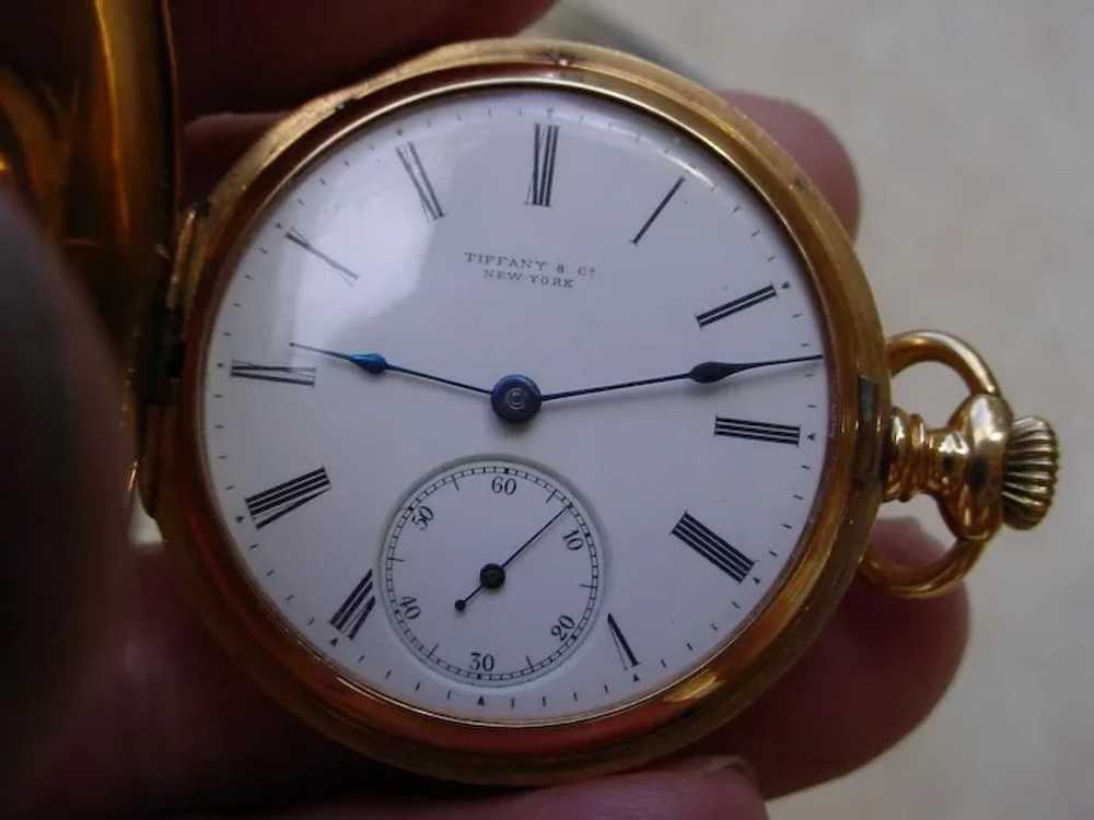 Exceptional Tiffany & Co. 1880s 18K Gold Hunter C… - image 3