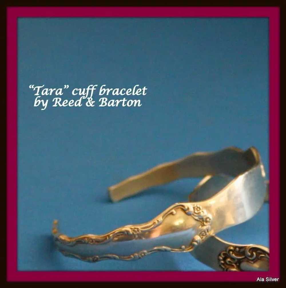 Tara bracelet in sterling cuff by Reed & Barton - image 1