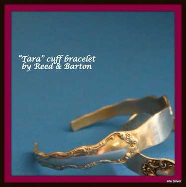 Tara bracelet in sterling cuff by Reed & Barton