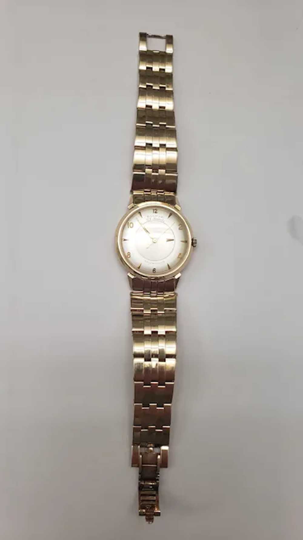 Mens Vintage Bulova 23 Jewels Automatic 14k Solid… - image 2