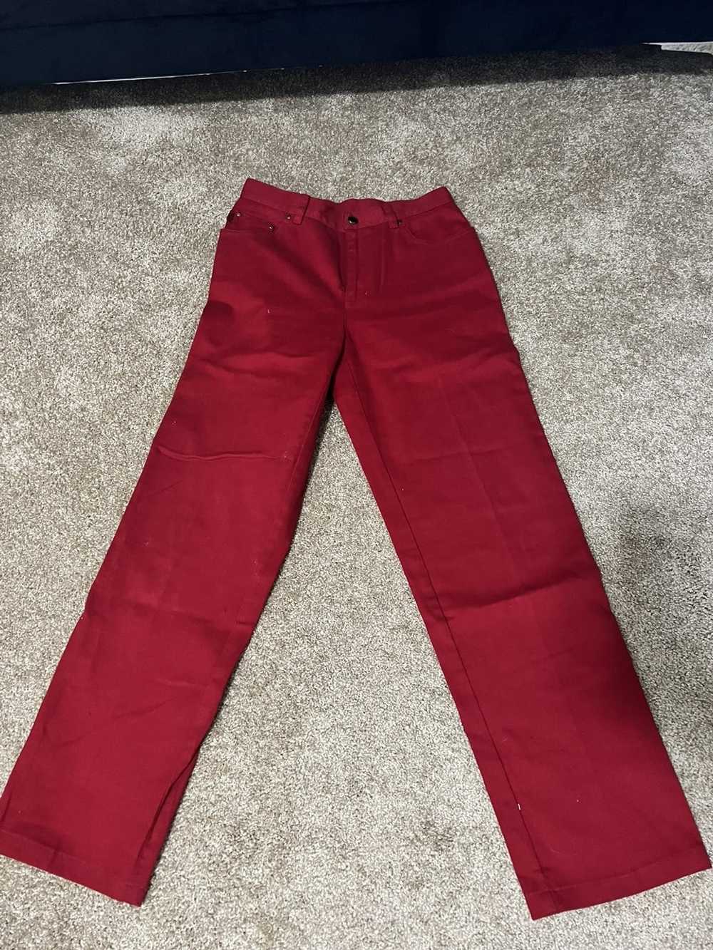 Polo Ralph Lauren × Streetwear × Vintage Red jeans - image 1
