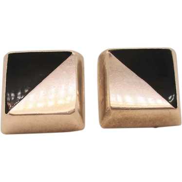 Modern Mexican Square Post Earrings