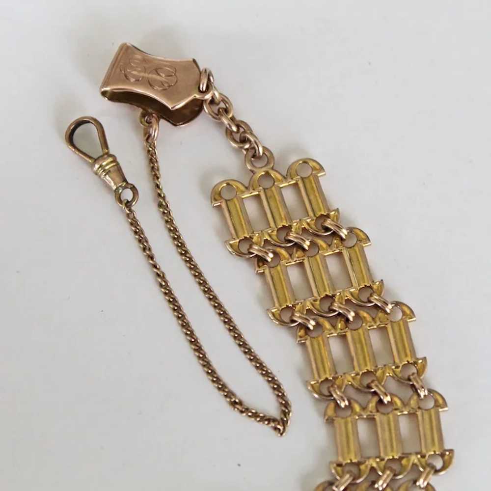 1916 Watch Fob Chain Intl. Assoc of Machinists Di… - image 7