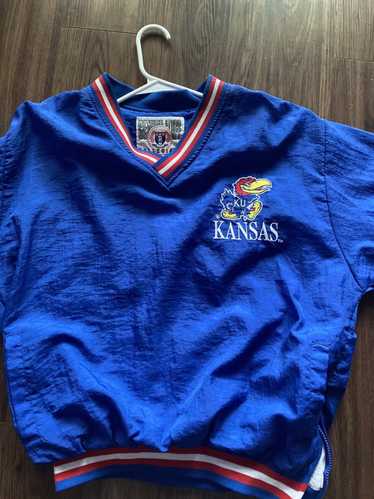 Collegiate Kansas Jayhawks small windbreaker sweat