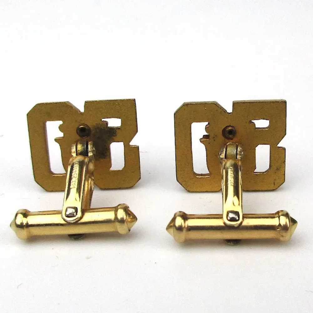 Vintage 1952 Cadillac 50th Anniversary Cufflinks … - image 4