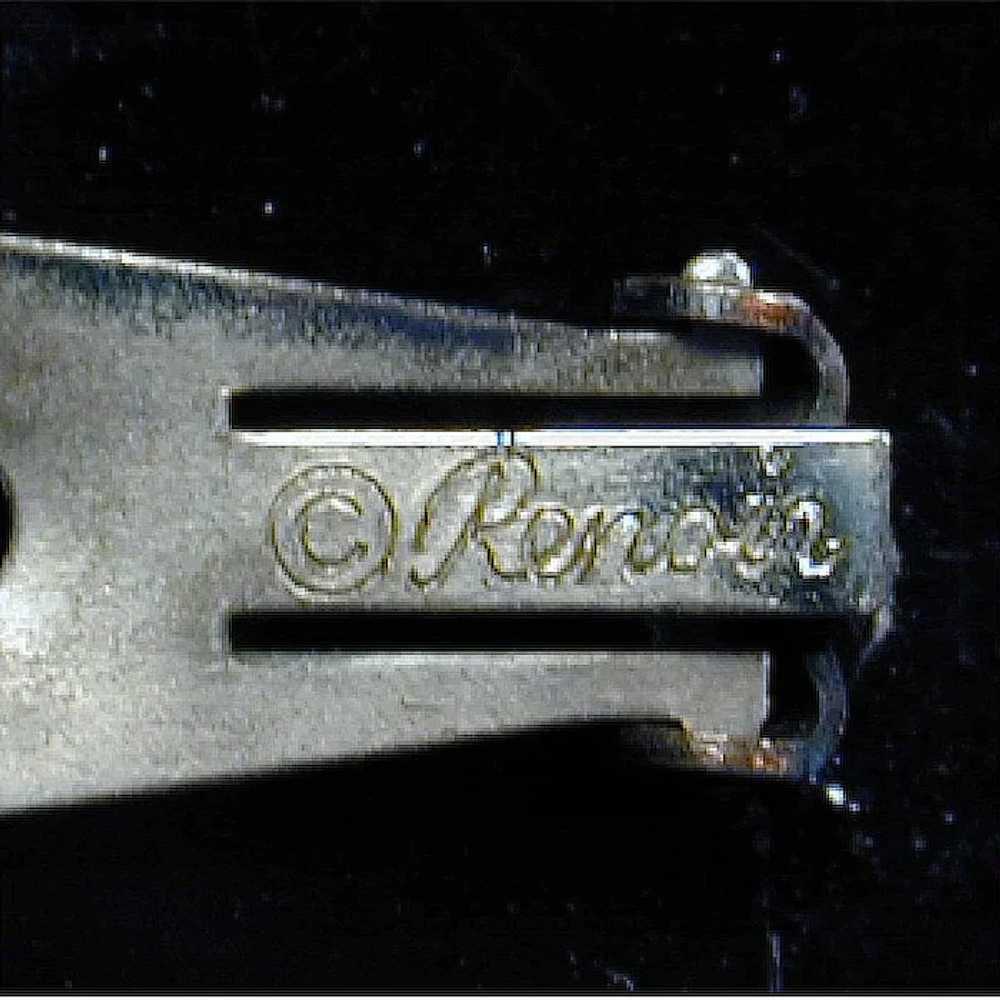 1950s Modernist RENOIR Copper Clip Earrings - image 5