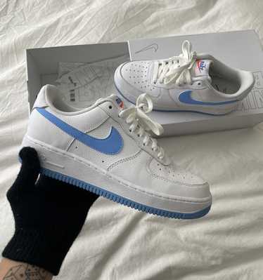 Nike Nike By You Air Force 1 UNC Blue - image 1