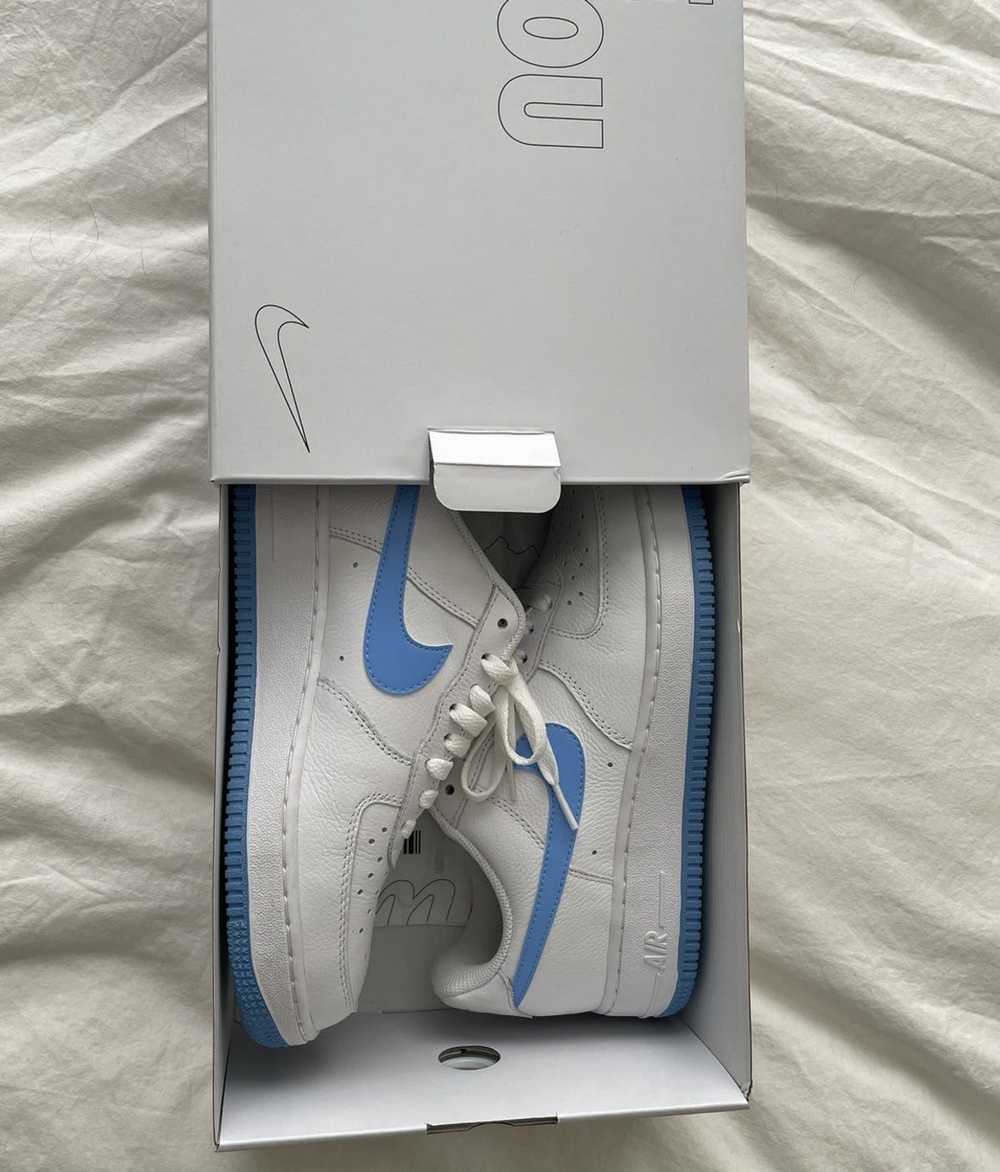 Nike Nike By You Air Force 1 UNC Blue - image 7