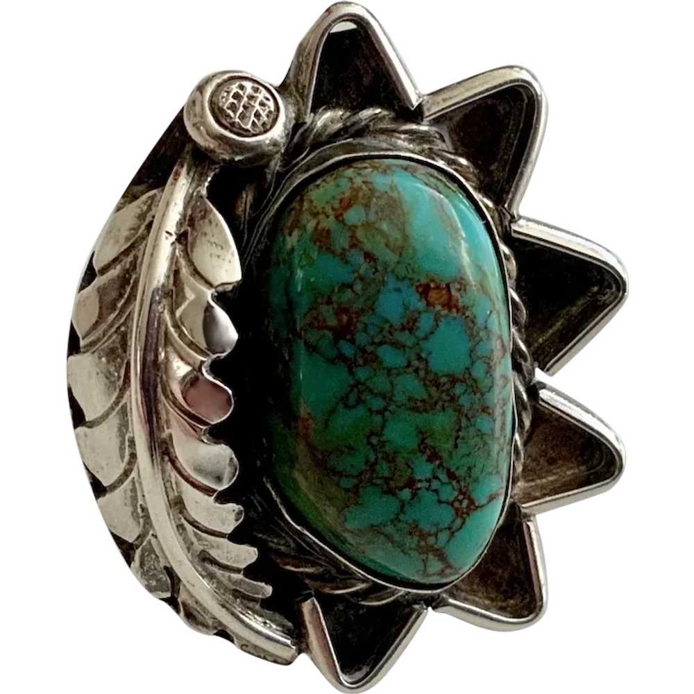 Vintage Southwestern Ring Native American Indian … - image 1