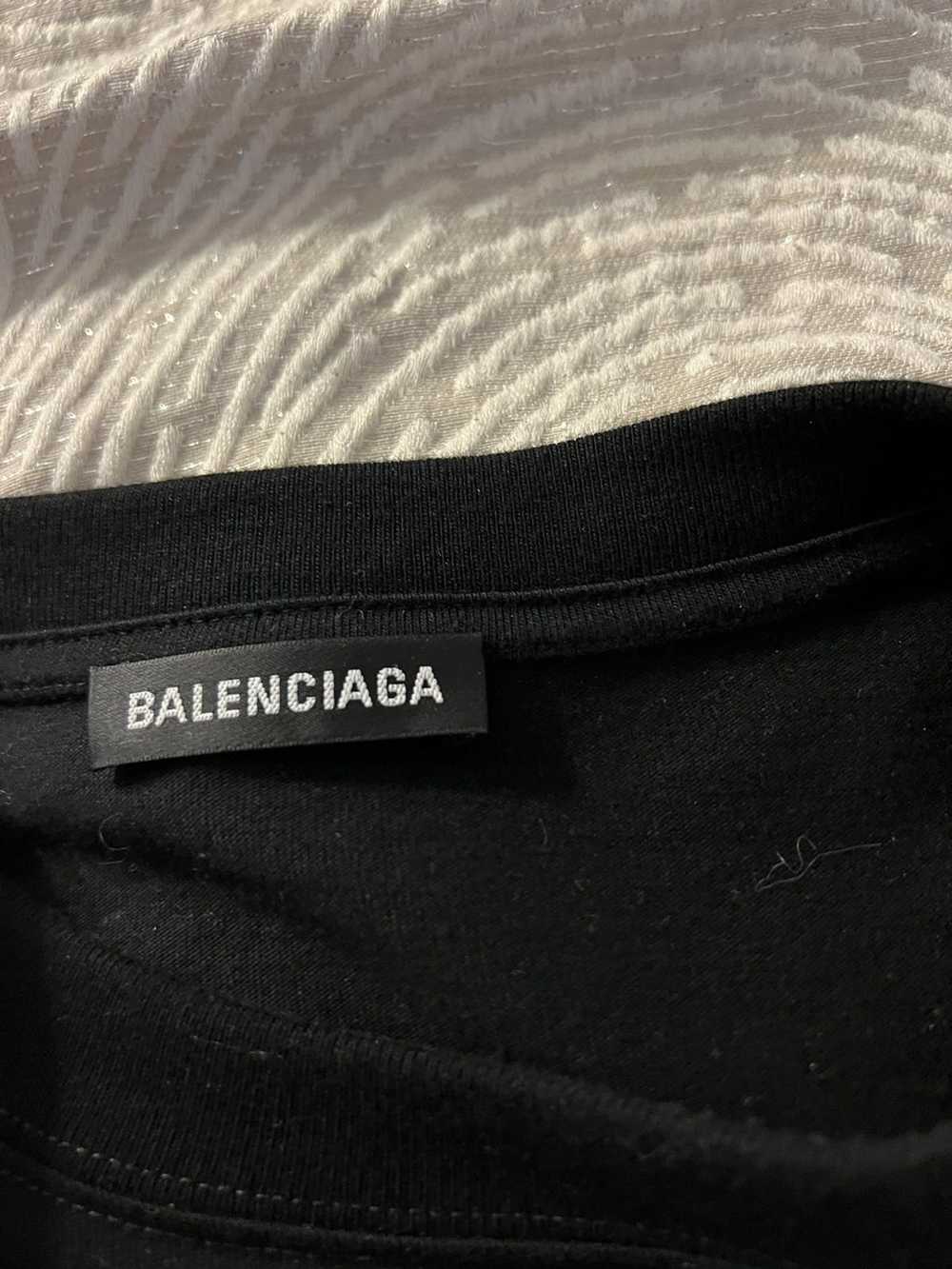 Balenciaga Balenciaga Oversized Long Sleeve T-shi… - image 4