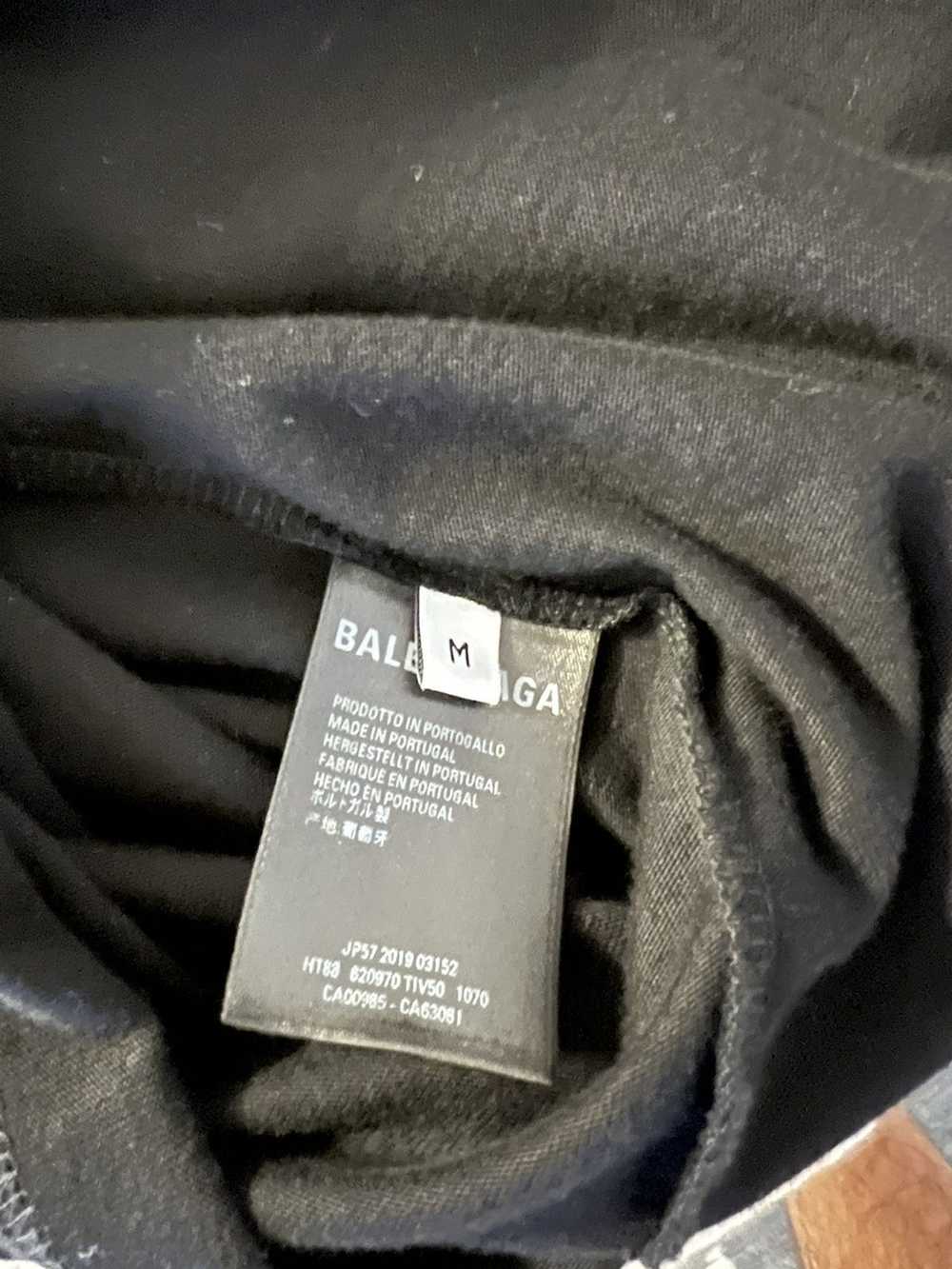 Balenciaga Balenciaga Oversized Long Sleeve T-shi… - image 5