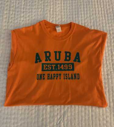 Vintage ARUBA "ONE HAPPY ISLAND" TEE