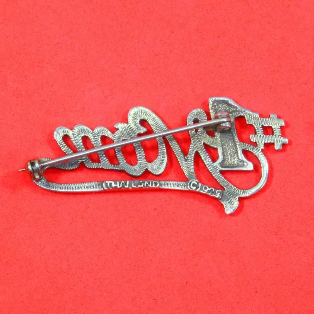 #1 Mom Sterling Pin – Thailand - image 3