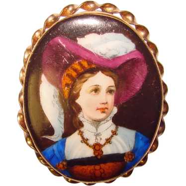 Fabulous Victorian Porcelain Lady Antique Estate P