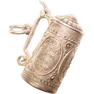 Awesome 800 Silver Stein Mechanical Moveable Vint… - image 1