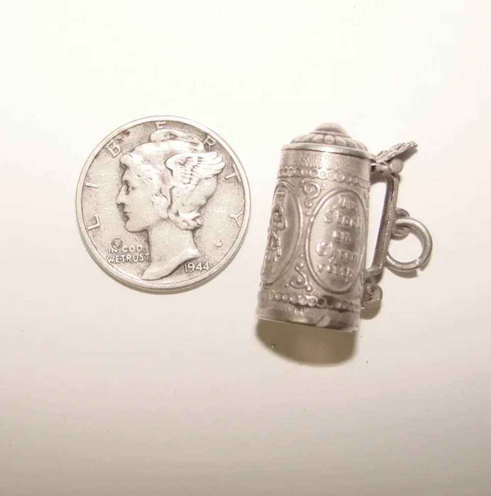 Awesome 800 Silver Stein Mechanical Moveable Vint… - image 2