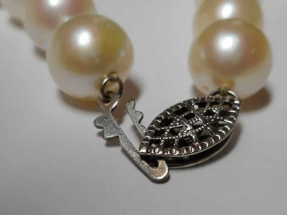 9.0 mm Cultured Pearl Strand Necklace - image 11