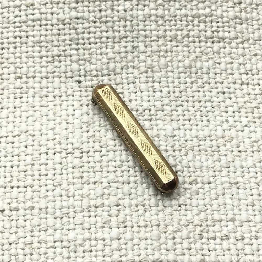 Gold Filled Baby Or Lingerie Pin - image 2