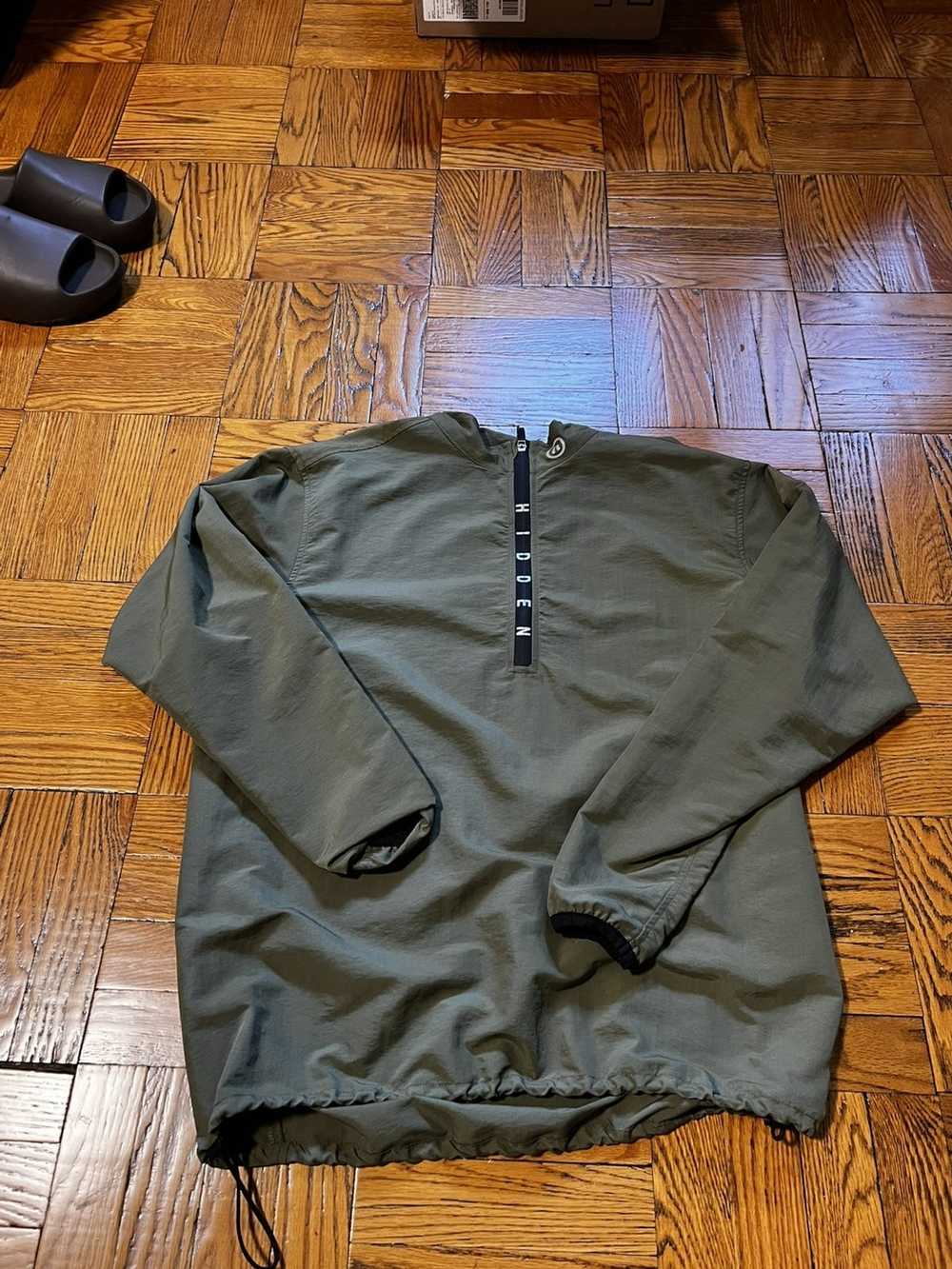 HIDDEN Hidden NY Half Zip, Olive green - image 1