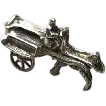 Sterling Silver Horse Drawn Buggy