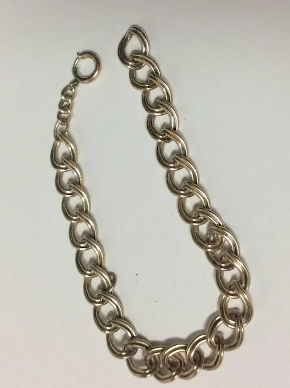 Vintage Gold Tone Charm Bracelet - image 3