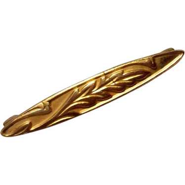 Victorian Gold Filled Bar Pin