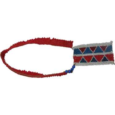 Beaded Tribal Drop Collar