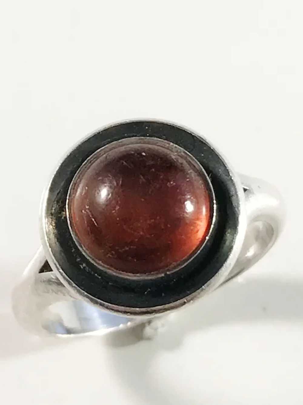 Niels Erik From, Denmark 1960s Sterling Silver Amber … - Gem