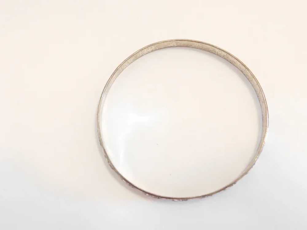 Sterling Silver Danecraft Bangle Bracelet - image 3