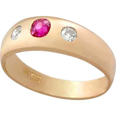 Flexible 18ct Mixed Metal Ring, 18ct Yellow, Rose and White Gold