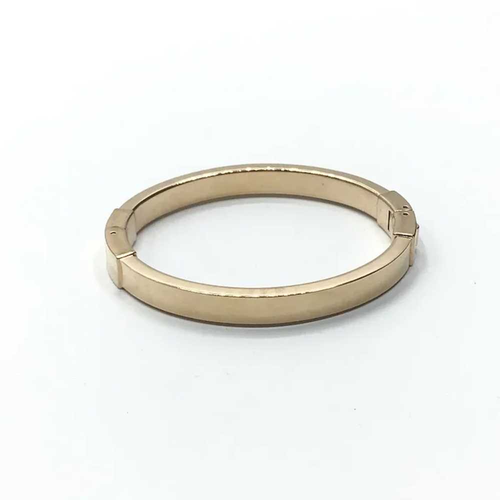 Michael Kors Gold Tone Sparkly Bangle  Bracelet - image 3