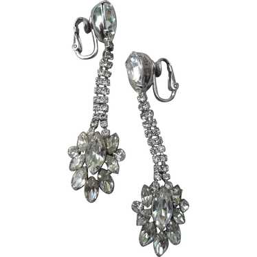 Gorgeous Napier Rhinestone Earrings - image 1