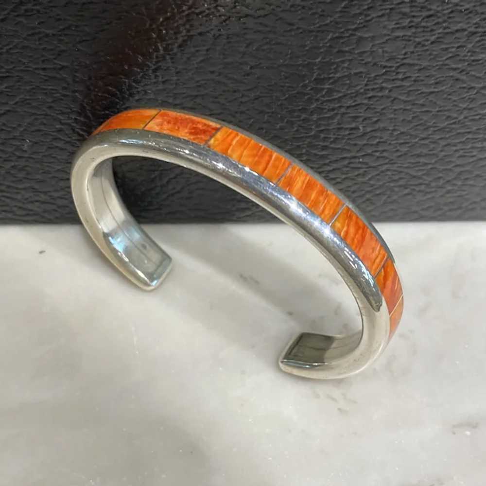 Orange Spiney Oyster Bracelet - image 2