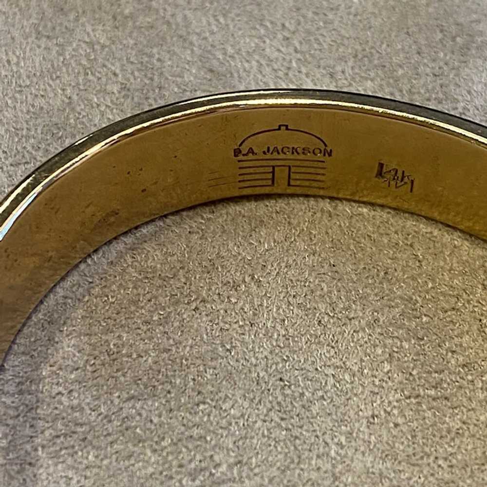Gold Cuff Style Bracelet - image 3