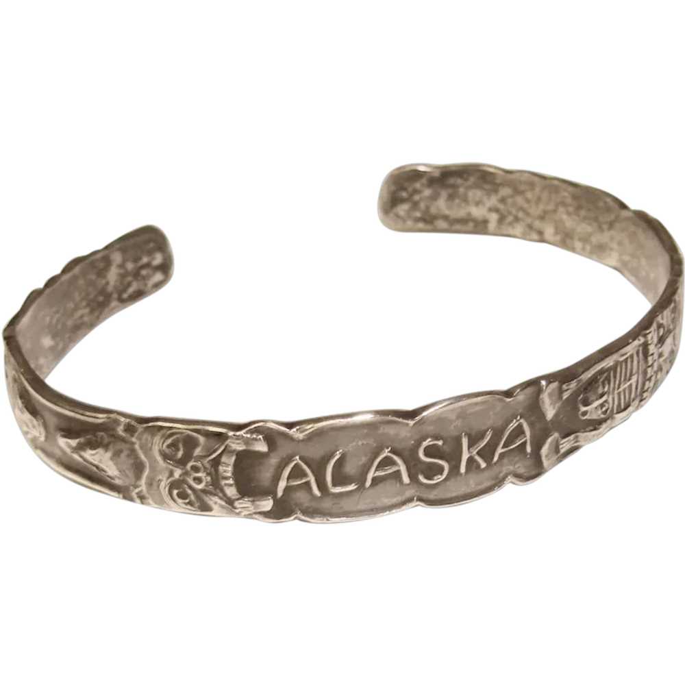 Fabulous ALASKA Sterling Animal Totem Design Vint… - image 1