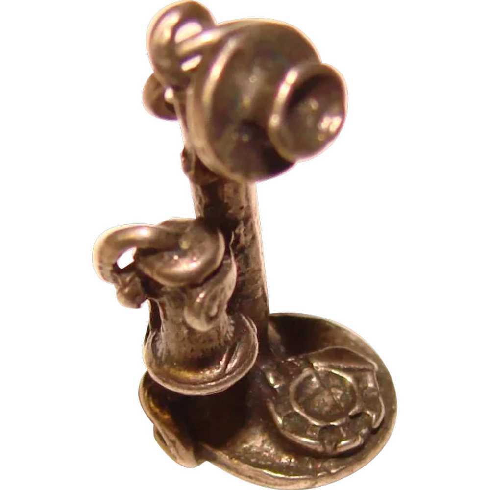 Awesome Sterling Candlestick Phone Vintage Charm - image 1