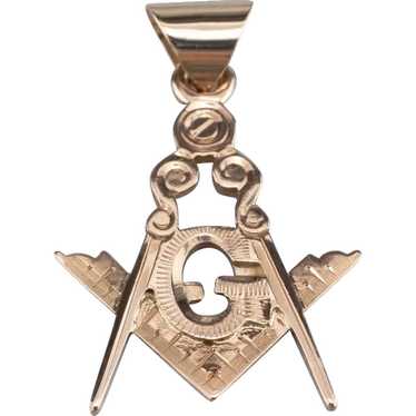 Classic Masonic Symbol Pendant