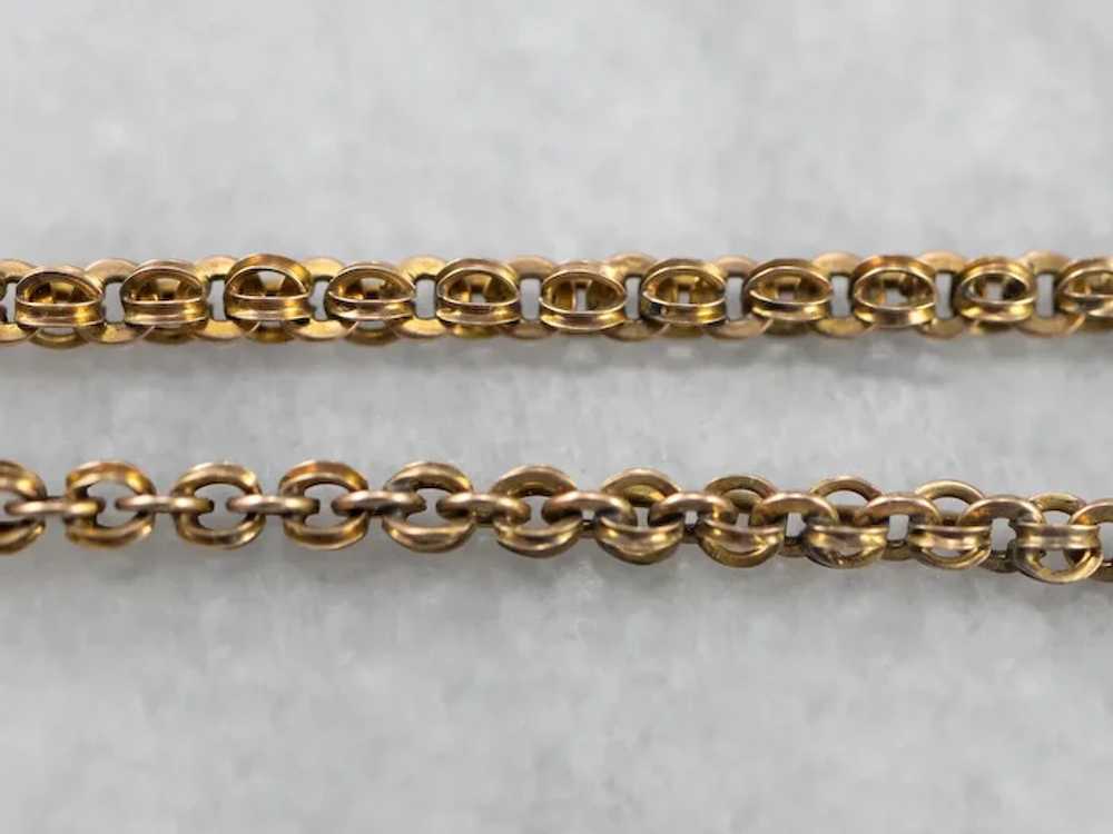 Victorian Tassel Pendant Chain Necklace - image 8