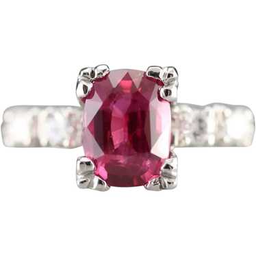 Amazing Ruby and Diamond Ring