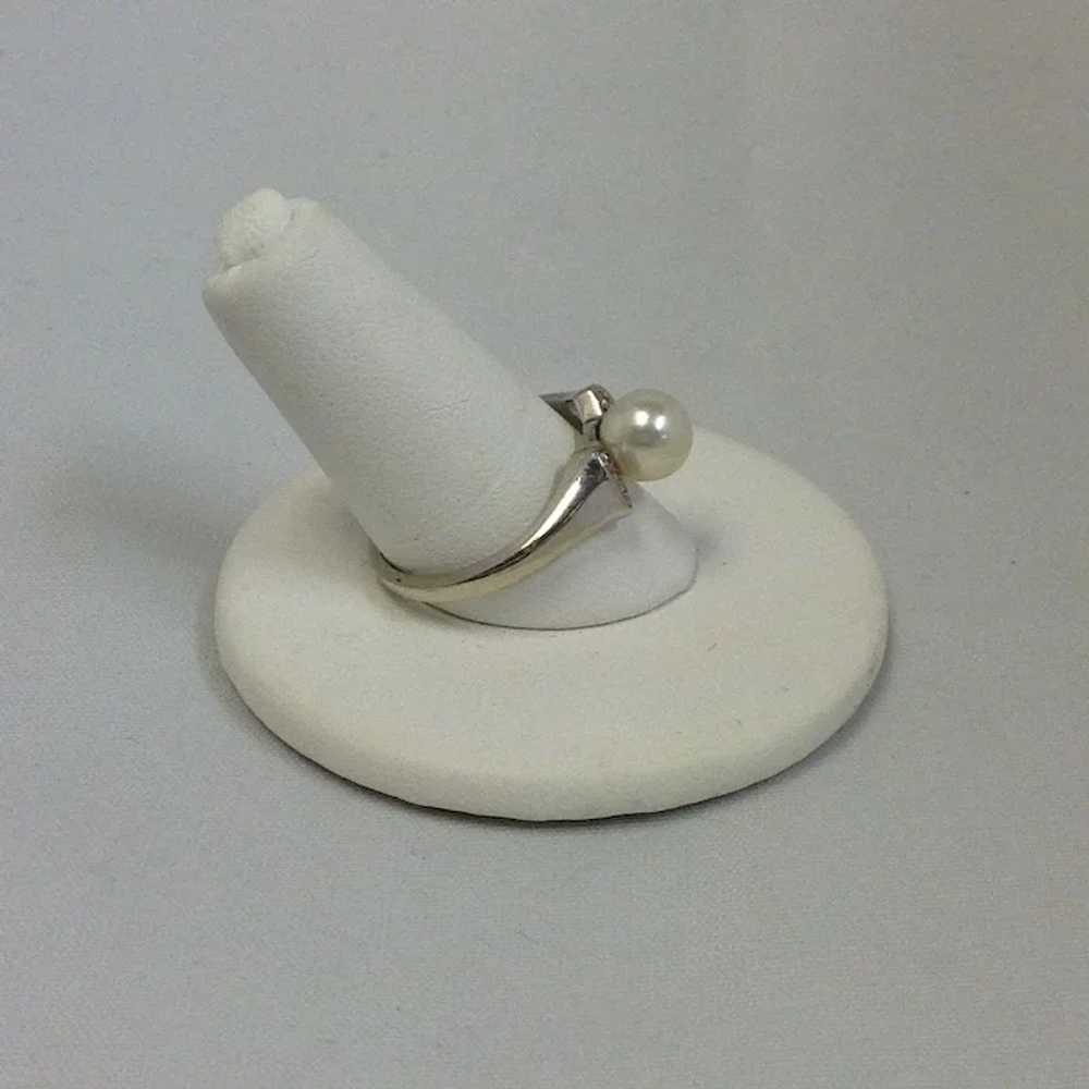 Diamond and Pearl Ring by Brogan - image 3
