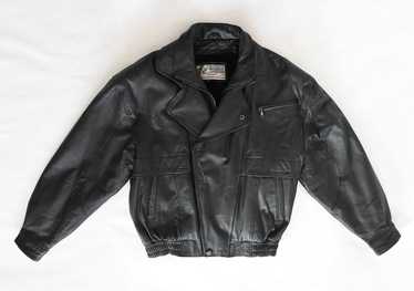 Vintage American Leather Black Leather Jacket - image 1