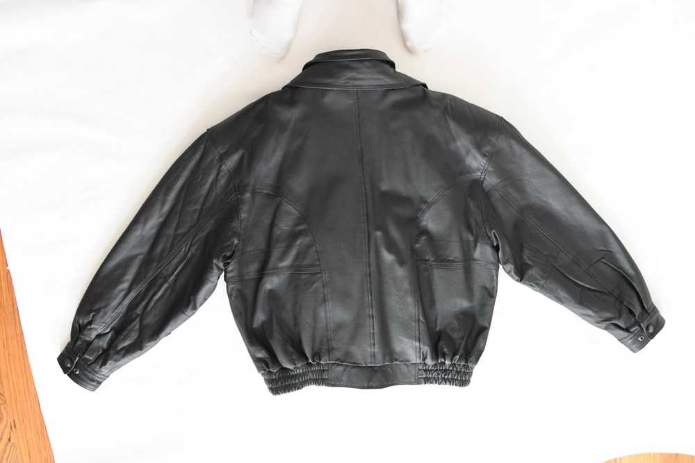 Vintage American Leather Black Leather Jacket - image 4