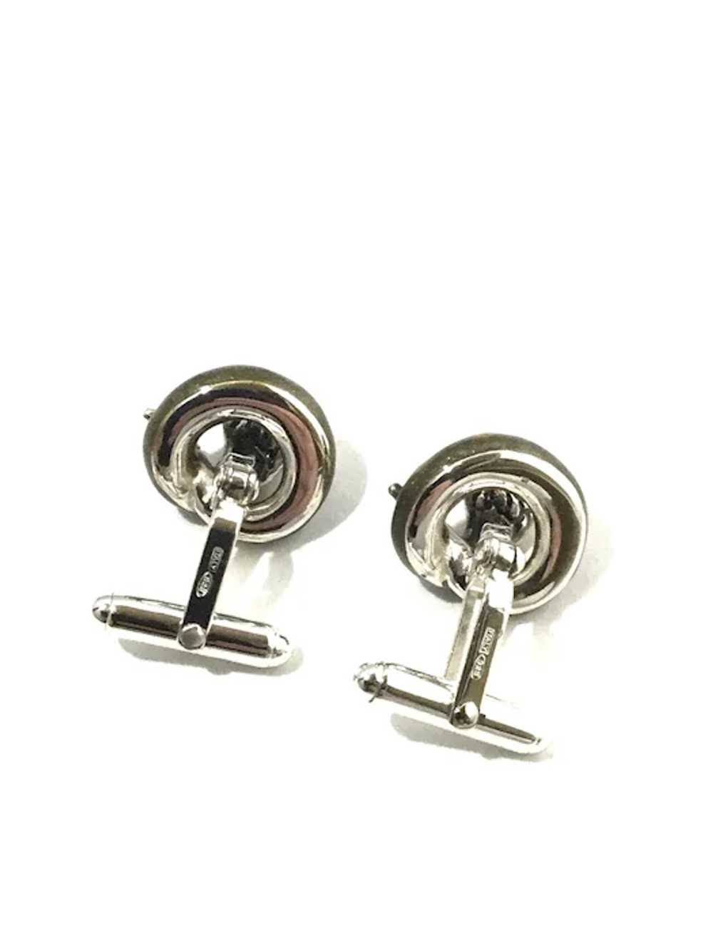 Thistle & Bee Sterling Silver Cobra Cufflinks - image 10