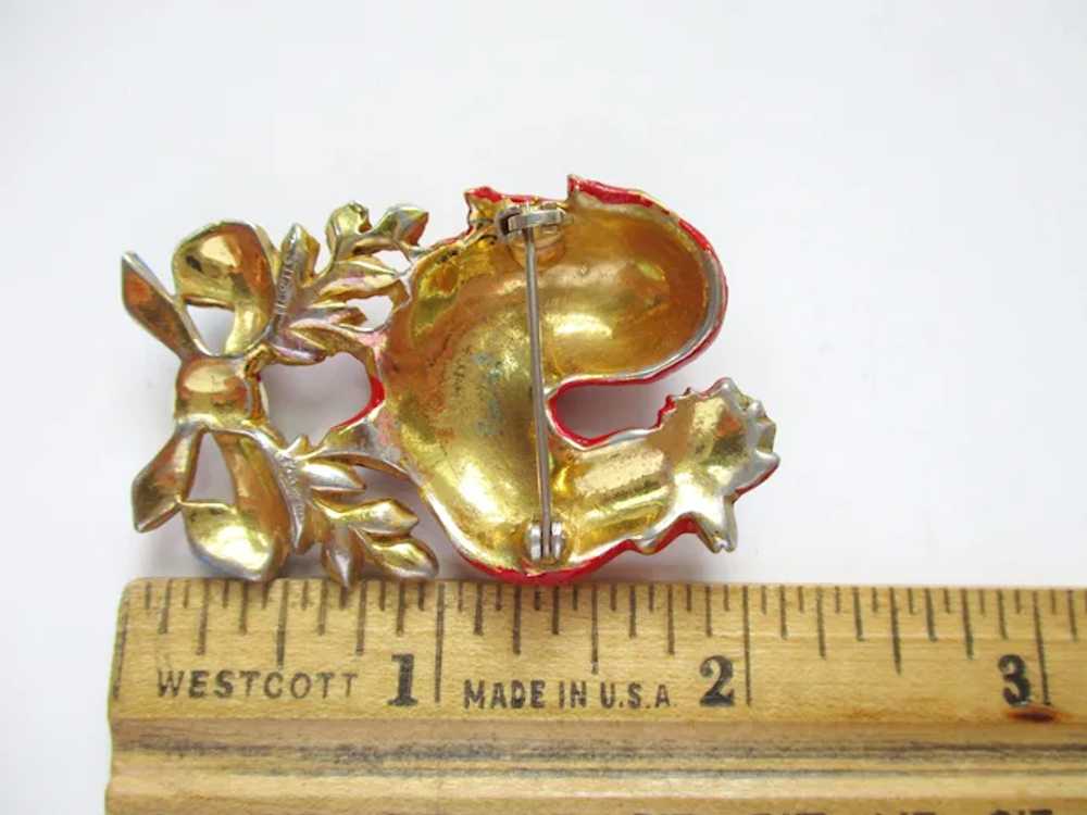 SILSON WWII Allies Patriotic Brooch French Cocker… - image 8