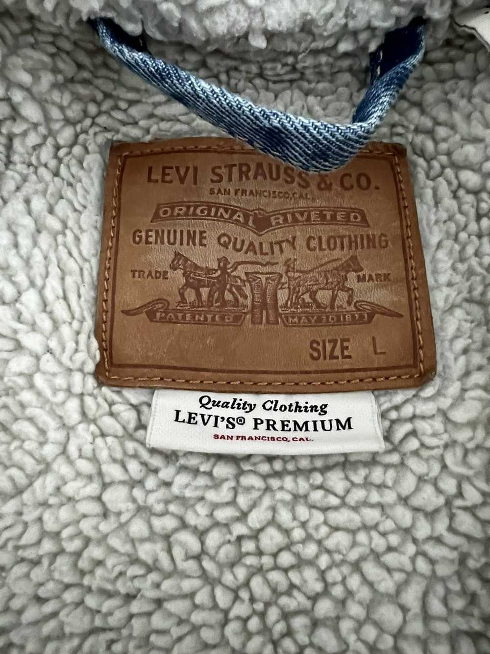 Levi's Levi’s Denim Sherpa Jacket - image 3