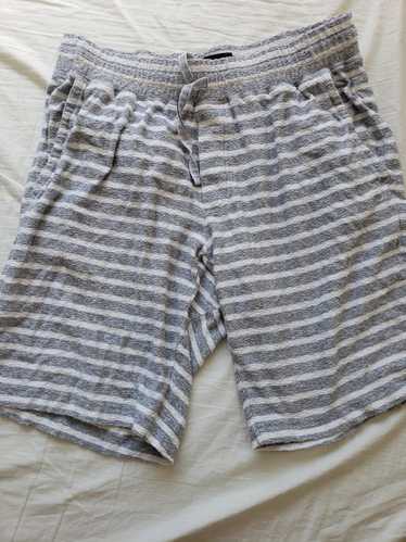 Wings + Horns Striped Loop Knit Shorts