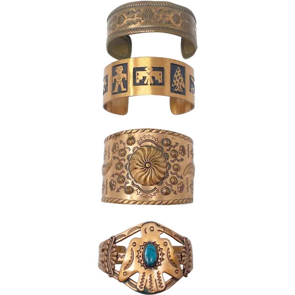525 Vintage Bell Trading Post solid copper storyt… - image 1