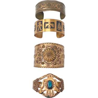 525 Vintage Bell Trading Post solid copper storyt… - image 1