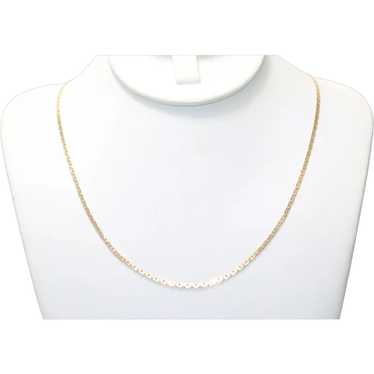 Vintage 14KT Yellow Gold S Chain - image 1